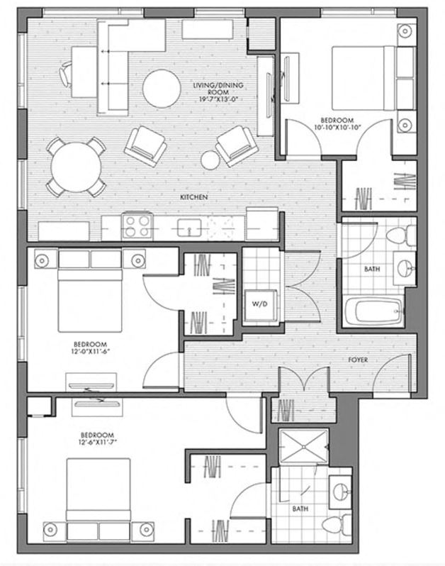 161 South Huntington Ave Studio-3 Beds Apartment for Rent - Photo Gallery 44