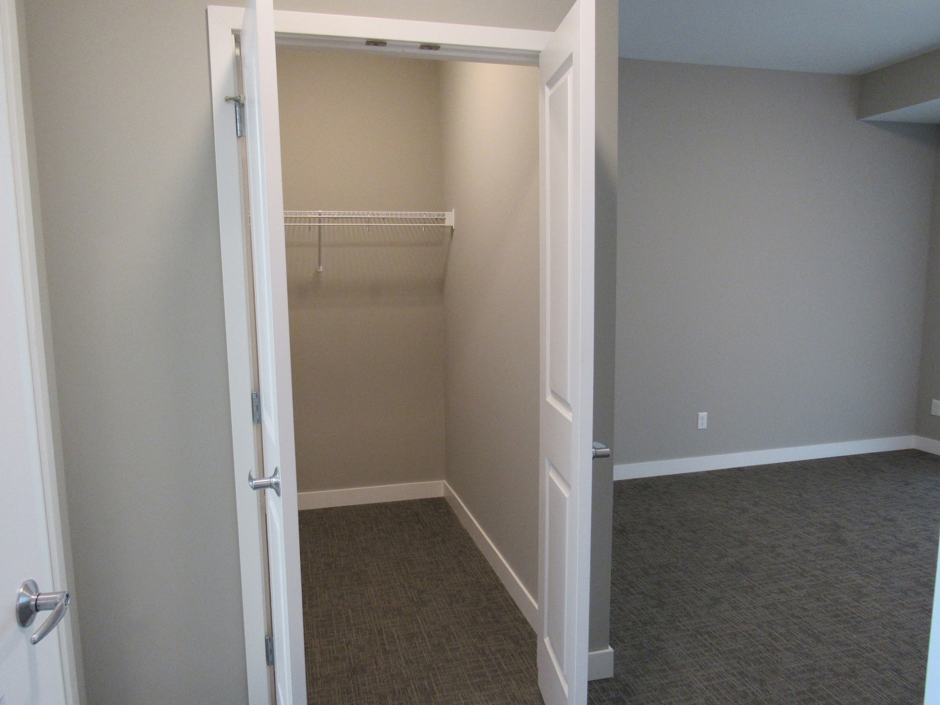 lighthouse loft walk-in closet