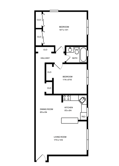 2 Bedroom
