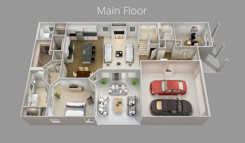 Bungalows at Mayfair Luxury Home Layout