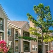 Resort Style Swimming Pool and Exterior of Apartment Community