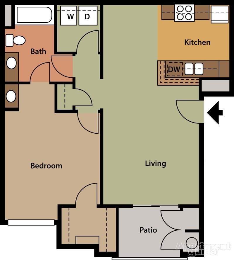 Floor Plans of Tesoro Ranch Apartments in Las Vegas, NV