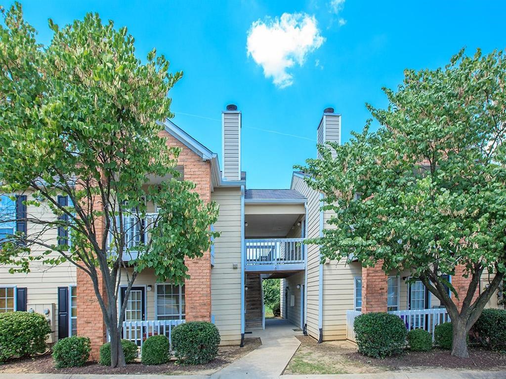 our apartments have a spacious courtyard with trees