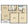 2 Bed 1 Bath