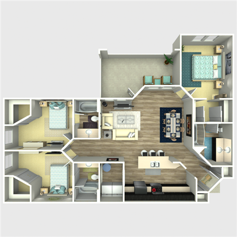 100 Spadeleaf Blvd 1-3 Beds Apartment for Rent - Photo Gallery 61