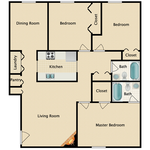 5201 Western Avenue 1-3 Beds Apartment for Rent - Photo Gallery 43