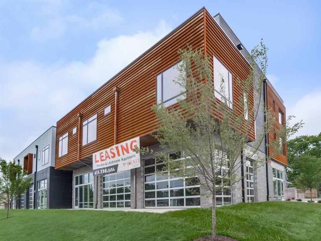 the building in which the leasing office is located