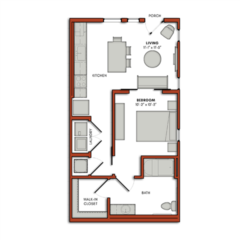 5010 Illinois Avenue Studio-1 Bed Apartment for Rent - Photo Gallery 21