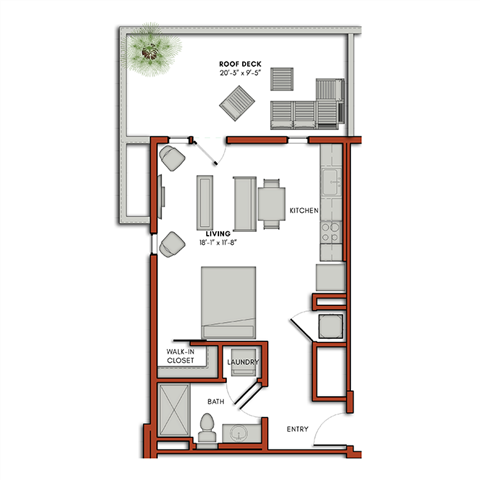 5010 Illinois Avenue Studio-1 Bed Apartment for Rent - Photo Gallery 19