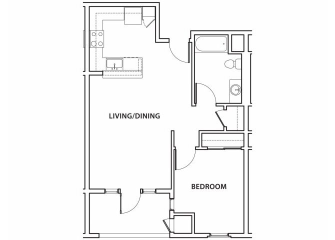 Floorplan 3 Argyle Apartments
