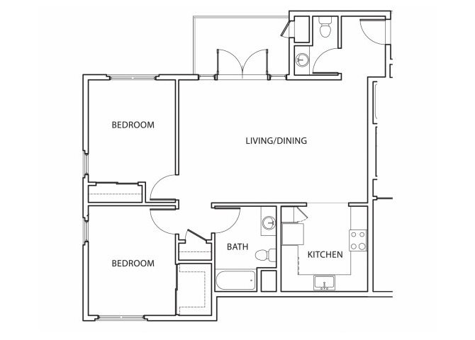 Floorplan 5 Plan 5 Floorplan at Argyle Apartments