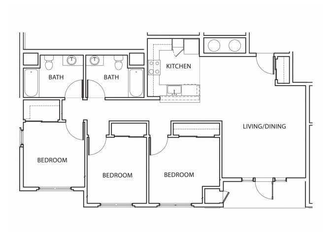 Floorplan 6 Plan 6 Floorplan at Argyle Apartments