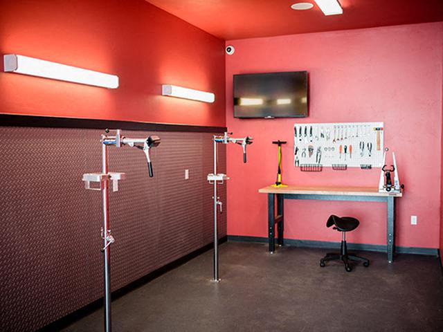 Bike Room l Aspire Apartments For Rent in Tracy CA