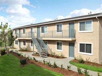 Building Exterior Rendering l Casa Bella Apartments in Victorville CA - Photo Gallery 2
