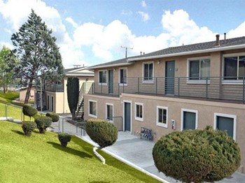 Building Exterior Rendering l Casa Bella Apartments in Victorville CA - Photo Gallery 3