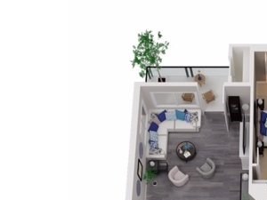 Cascara Canyon | Two Bedroom Floor Plan image 2x2 floor plans available at Cascara Canyon | Martinez, CA 94553