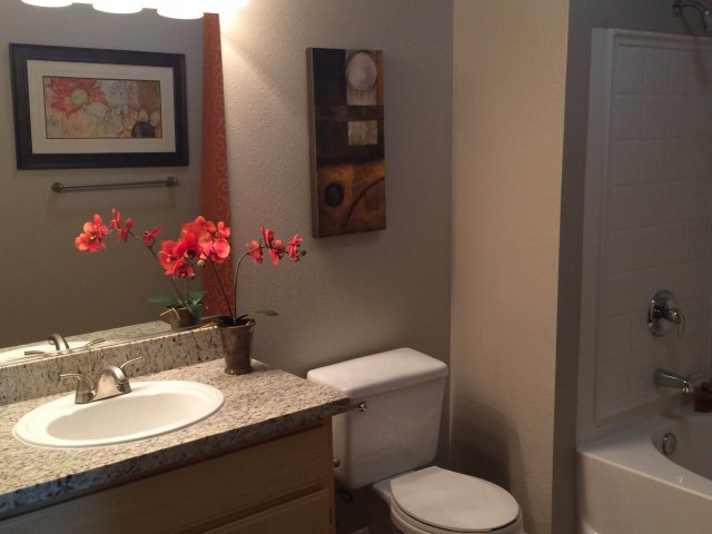 Roseville, CA Apartments - Pinnacle at Galleria Bathroom