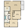 2 bed 1.5 bath