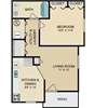 1 bed 1 bath