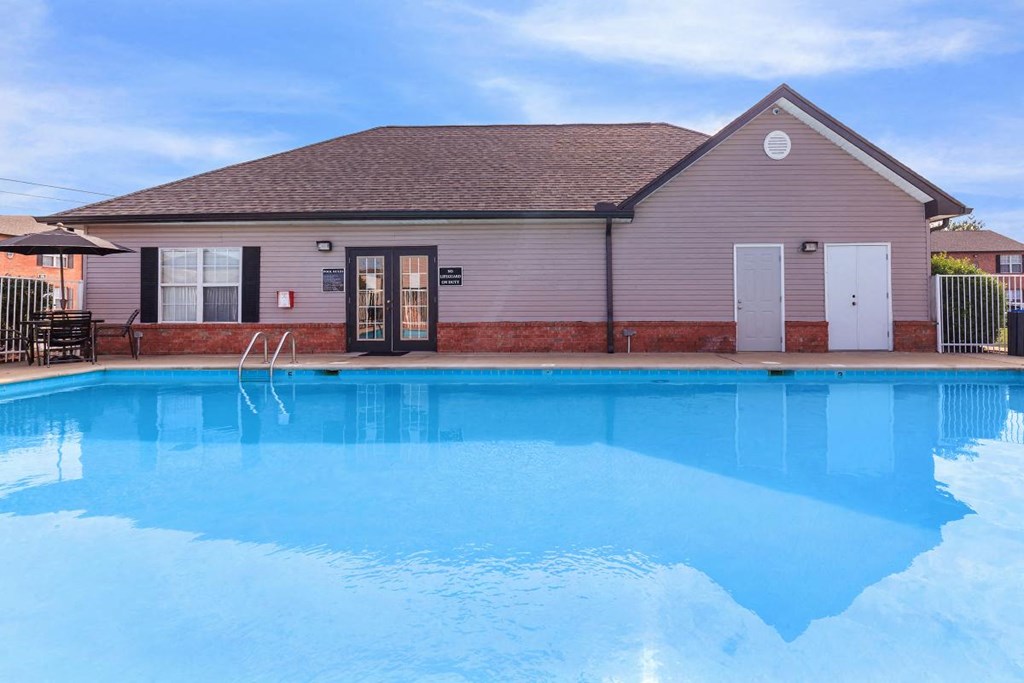 the swimming pool at the villas at obsidian