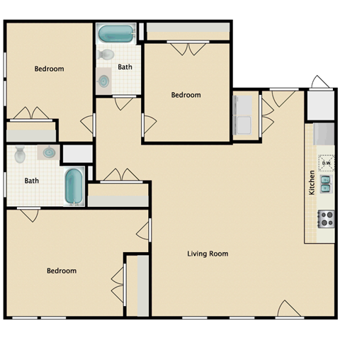 8 Academy Place STE 200 Studio-3 Beds Apartment, Affordable for Rent - Photo Gallery 15