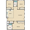 3 bed 2 bath D