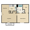 1 bed 1 bath