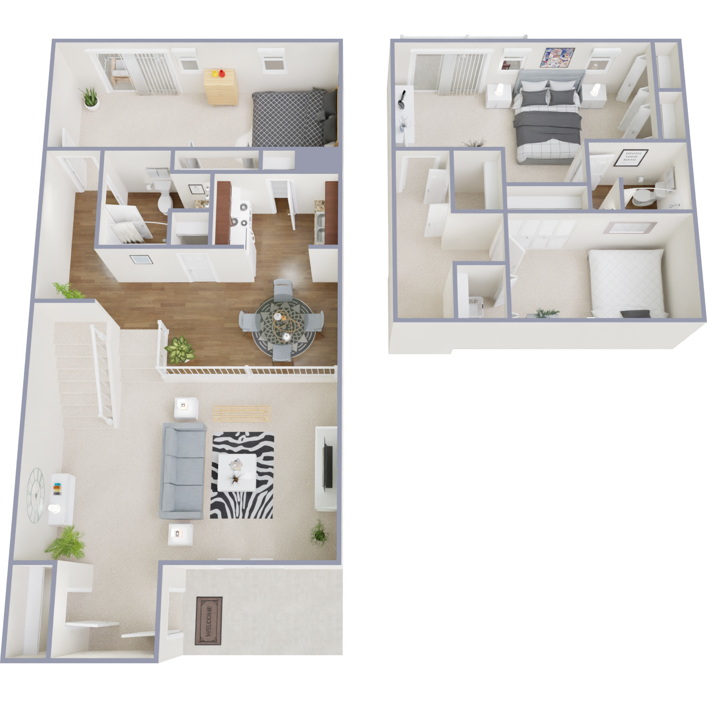 3 Bed 2 Bath Cottage