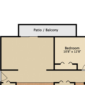 2 Bed 2 Bath
