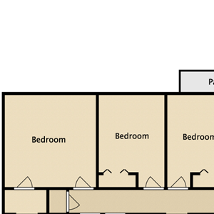 3 Bed 2 Bath