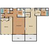 2 BED 2 BATH
