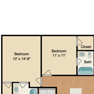 3 Bed 3 Bath