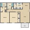 2 BED 2 BATH