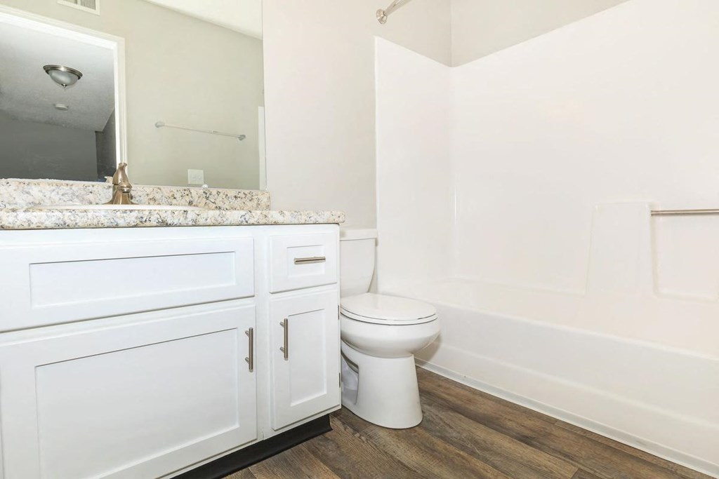 a bathroom with a toilet and a sink