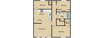 3 BED 1 BATH END