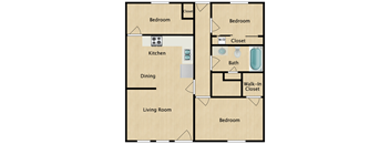 3 BED 1 BATH MIDDLE