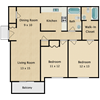 2 BED 2 BATH