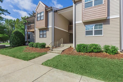 our apartments offer a walkway to the front of the building