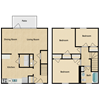 3 BED 1 BATH PREMIUM/DELUXE