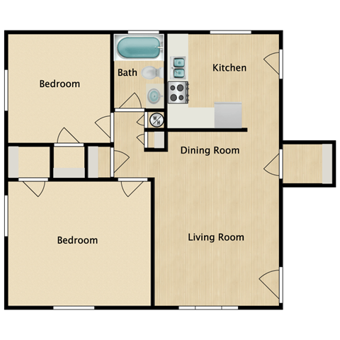 633 N. McKnight 1-3 Beds Apartment, Townhouse for Rent - Photo Gallery 54