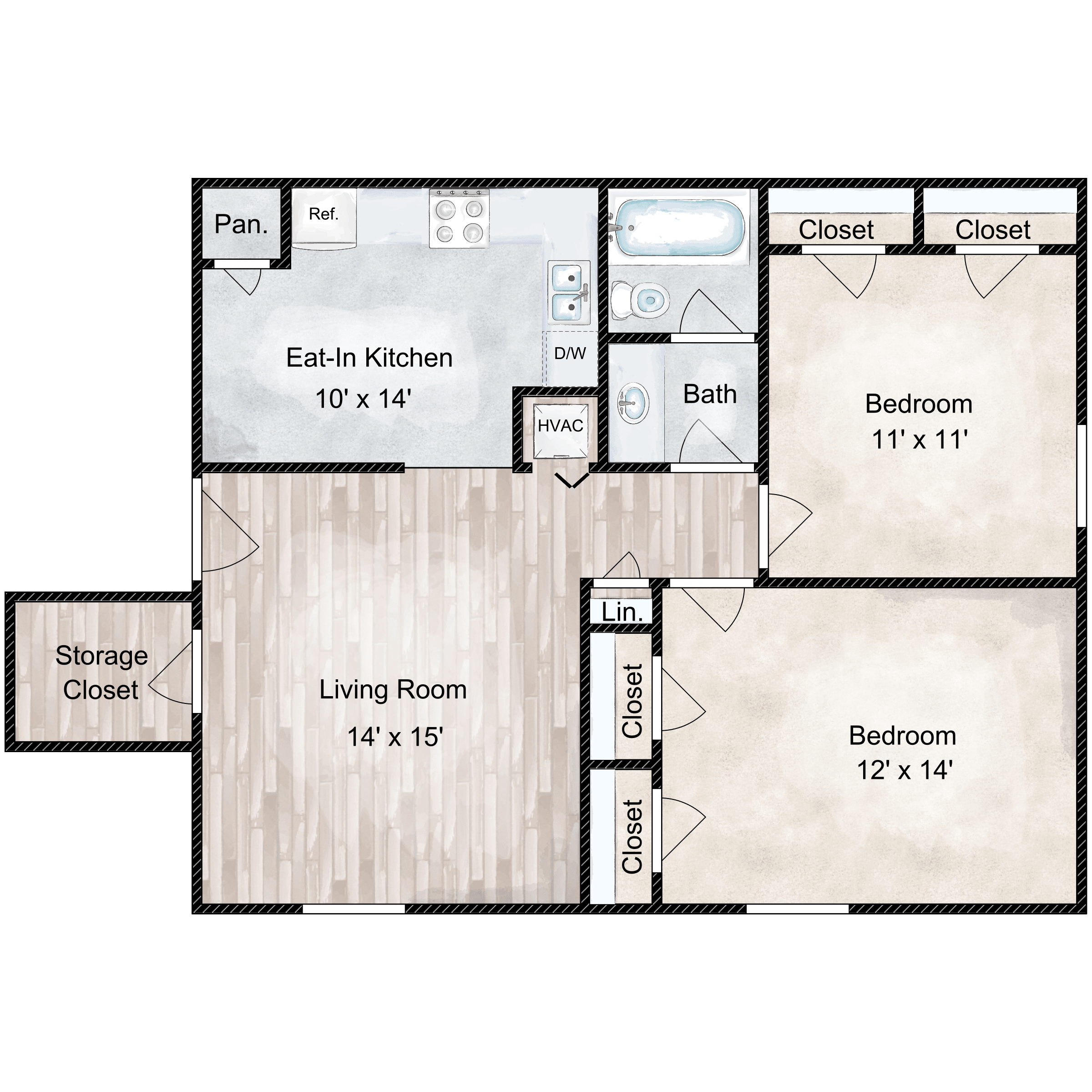 VALLEY 2 BEDROOM