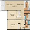 2 BED 2 BATH