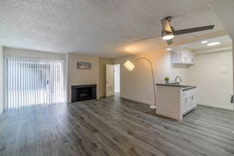 Living room dining area and balcony