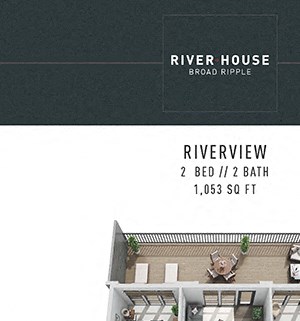 Riverview FloorPlan Riverview FloorPlan at River House, Indianapolis, IN