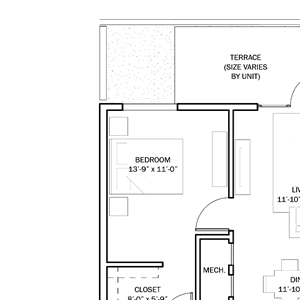 A1-A 1 Bed Accessible