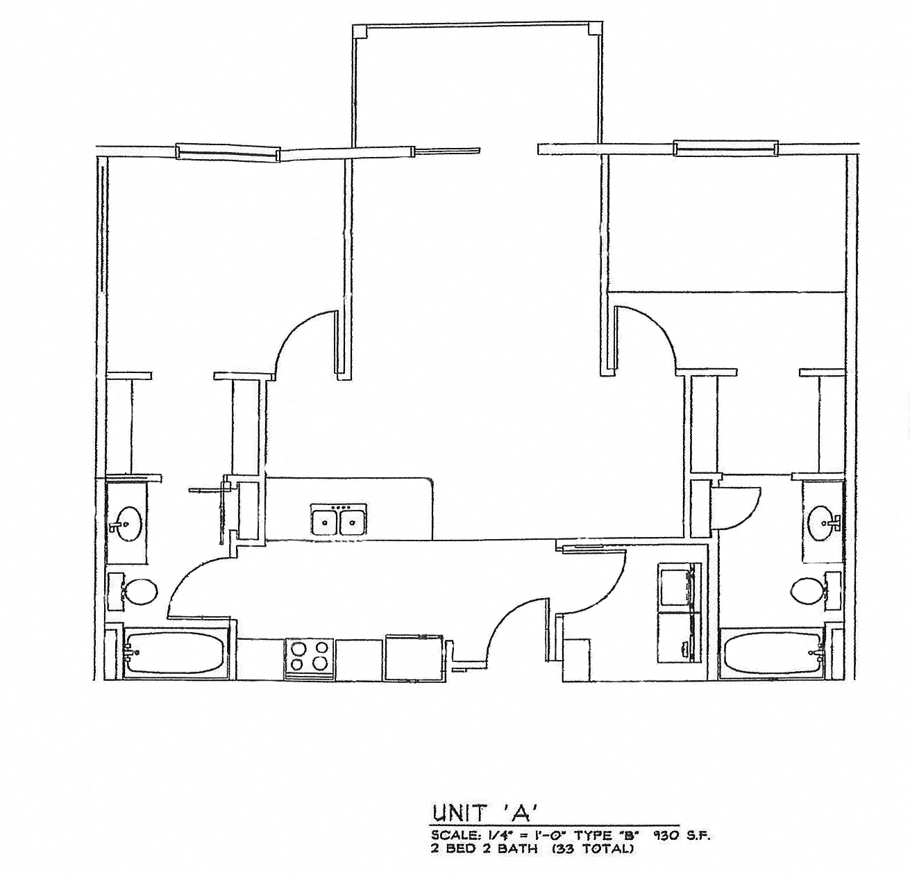 2 Bedroom 2 Bathroom