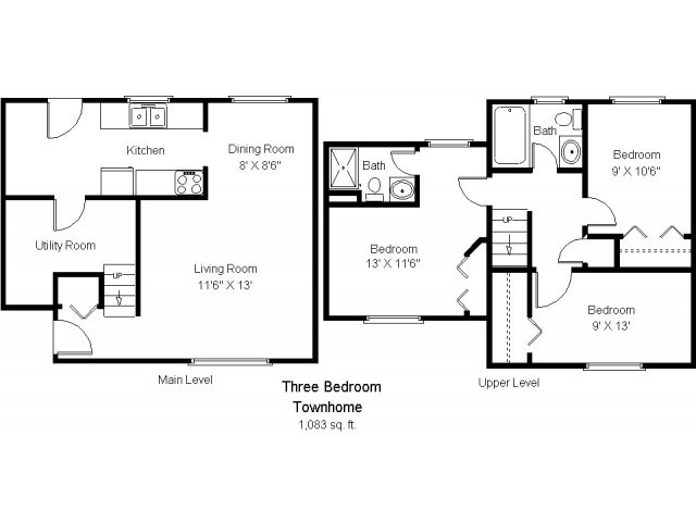 3 Bedroom 2 Bathroom