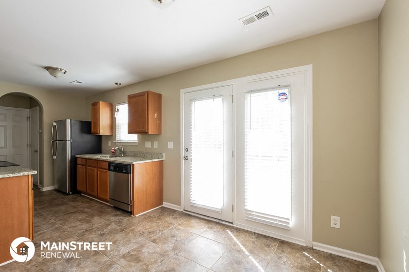 the kitchen is clean and ready for us to use