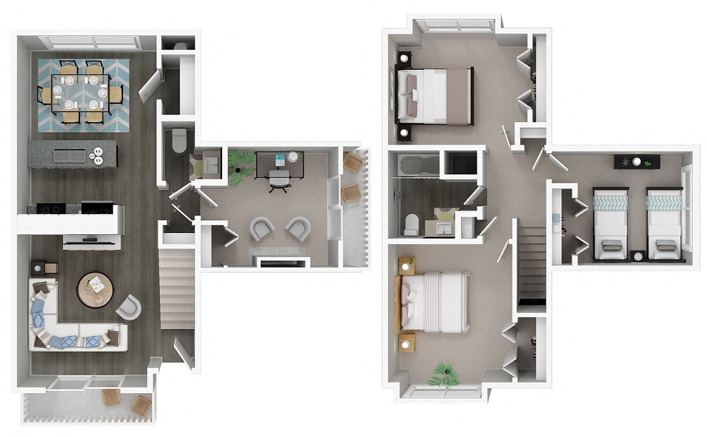4x1.5 townhomes available at The Marq in Santa Rosa, CA