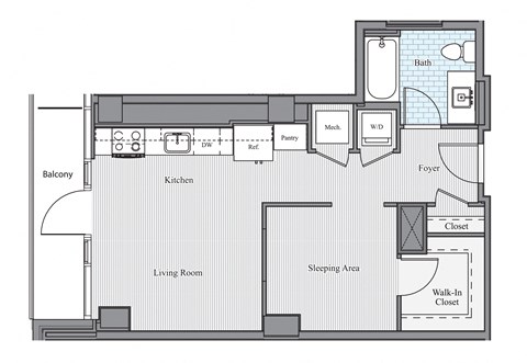 1908 Reston Metro Plaza Studio-3 Beds Apartment for Rent - Photo Gallery 13